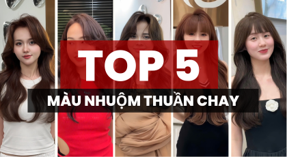 TOP 5 MÀU NHỞM THUẦN CHAY ĐƯỢC YÊU THÍCH NHẤT MÙA TẾT 2025